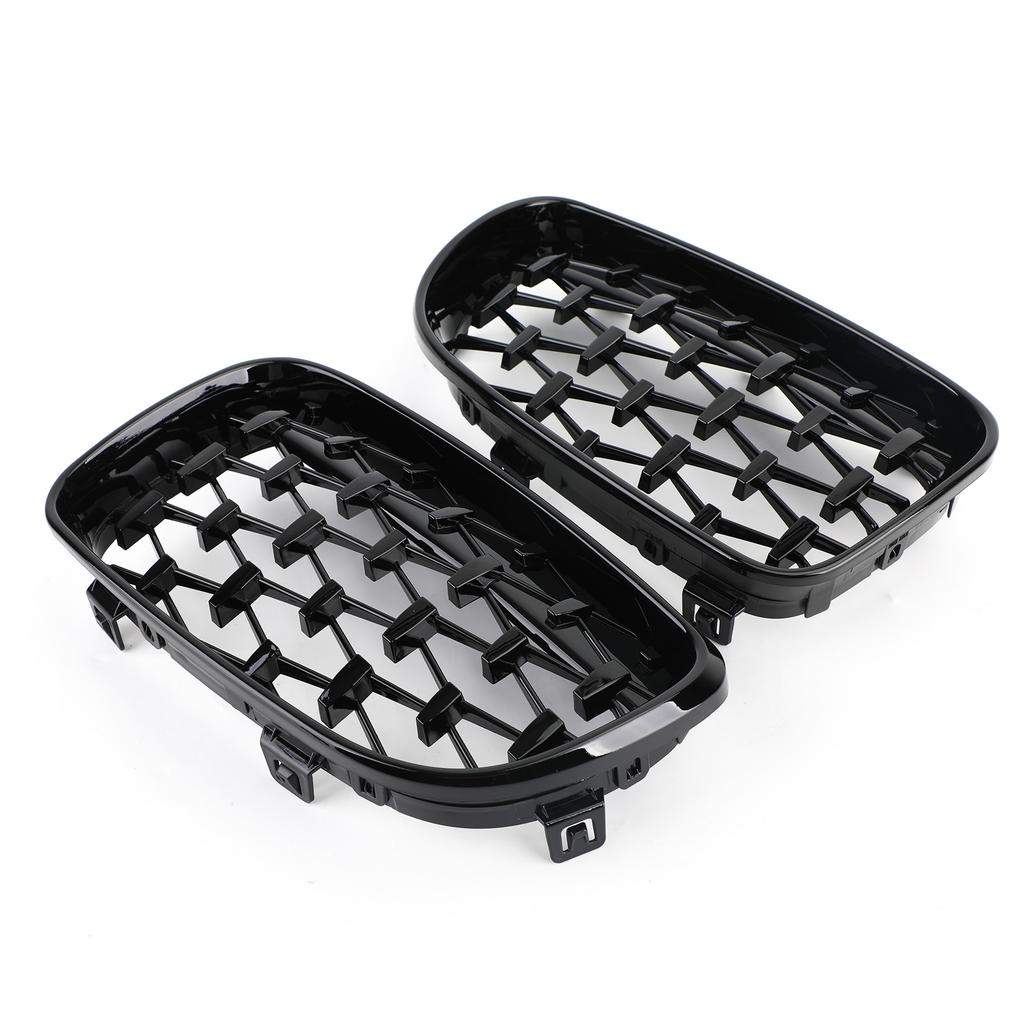 Meteor Black Front Grille Fit BMW 1 Series E81 E87 E82 E88 128i 135i 2008-2012