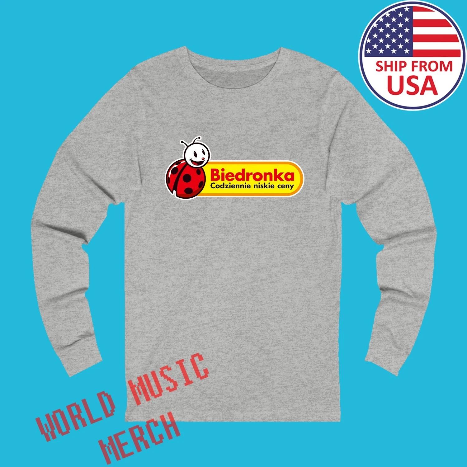 

Biedronka Supermarket Grey Size S-2XL S