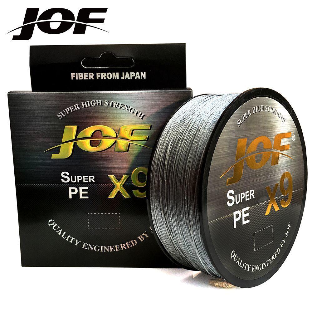 JOF16 12-strand PE Braided River & Saltwater Fishing Line 500m Abrasion-Resistant Smooth-Running High-Strength Long-Cast