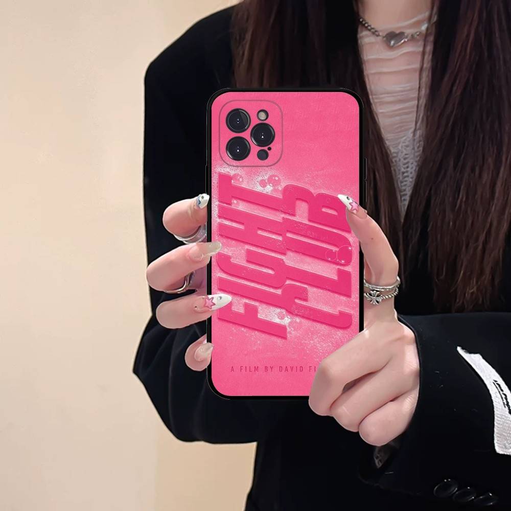 Classic Movie F-fight C-club Phone Case For IPhone 16 15 14 11 12 13 Mini Pro XS Max Cover 6 7 8 Plus X Funda Shell