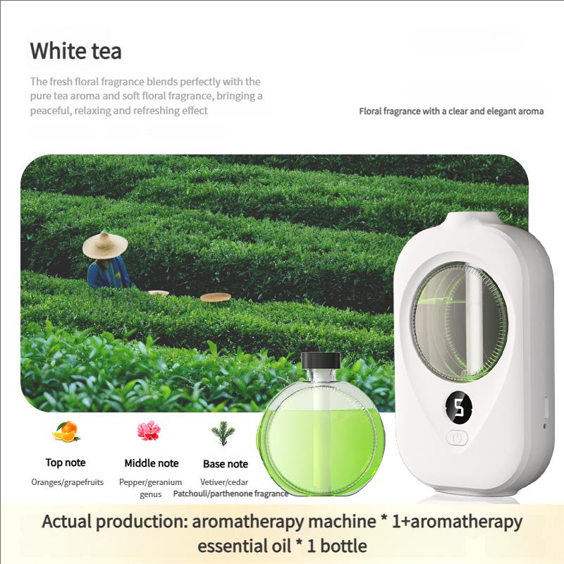 USB Mini Smart Aromatherapy Diffuser Essential Oil Nebulizer for Home and For Car Deodorization Air Purification with