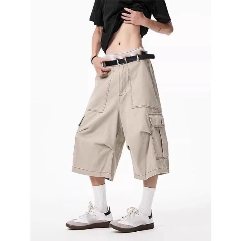 LIngzhi Heren Shorts met Trekkoord Rechte Strand Chino Sport Workout Wandelen Fitness Korte Broek Casual Zak Heren Effen Kleur Shorts XXL kaki