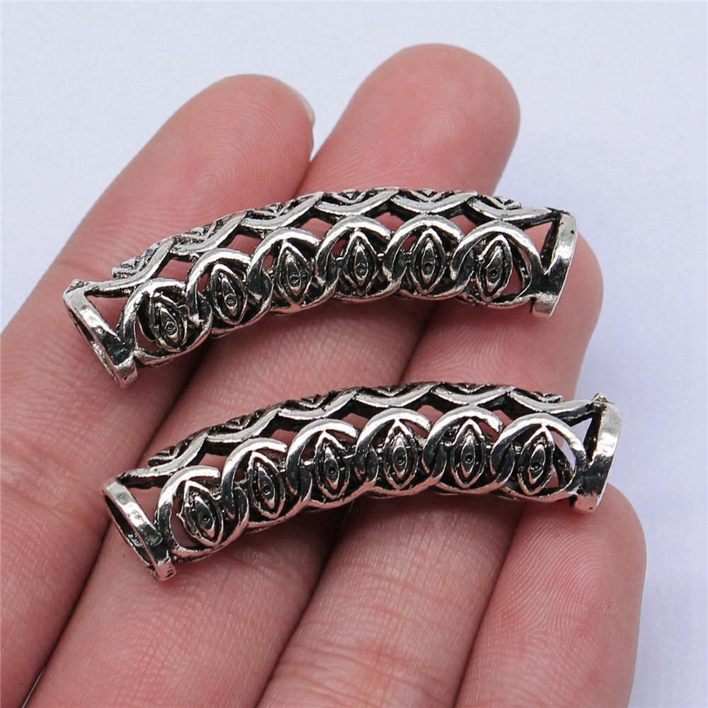 Accessories Parts Pendant Head Bend Tube Kids' Jewelry Materials ZA042