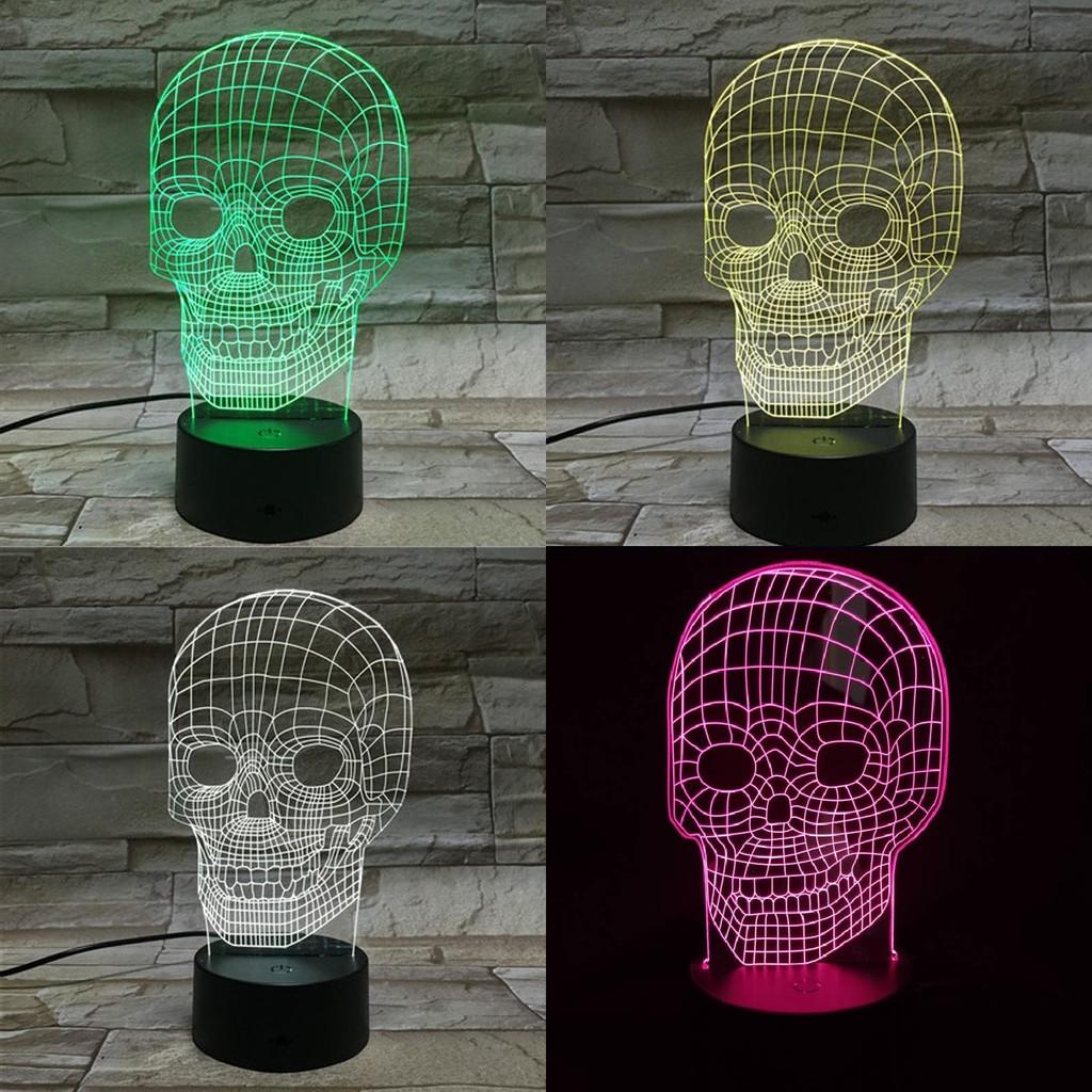 Creative 3d Touch Control Table Lamp Colorful Night Light Perfect Birthday Gift For Bedroom