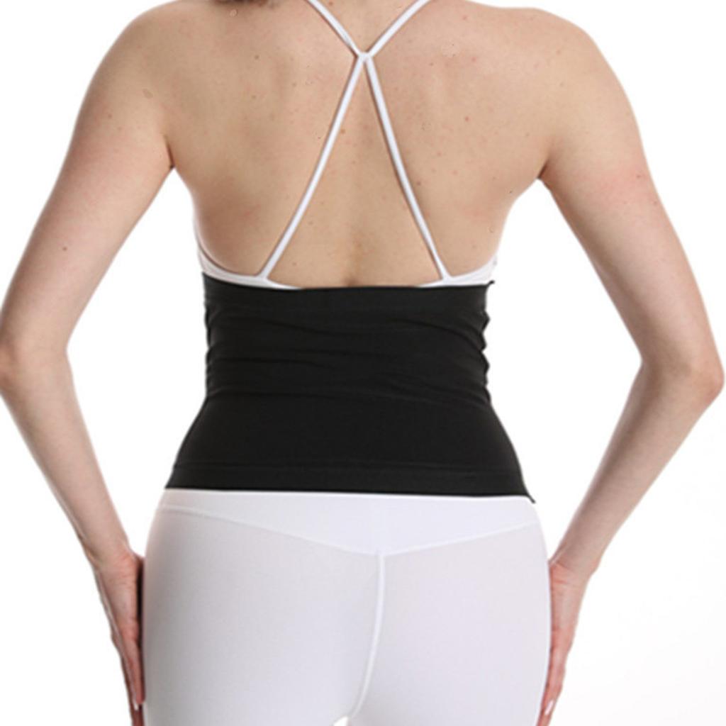 Women Men Waist Trainer Band Tummy Control Sweat Waist Band Slimming Lower Belly Belt Sports Body Shaper Sauna Wrap