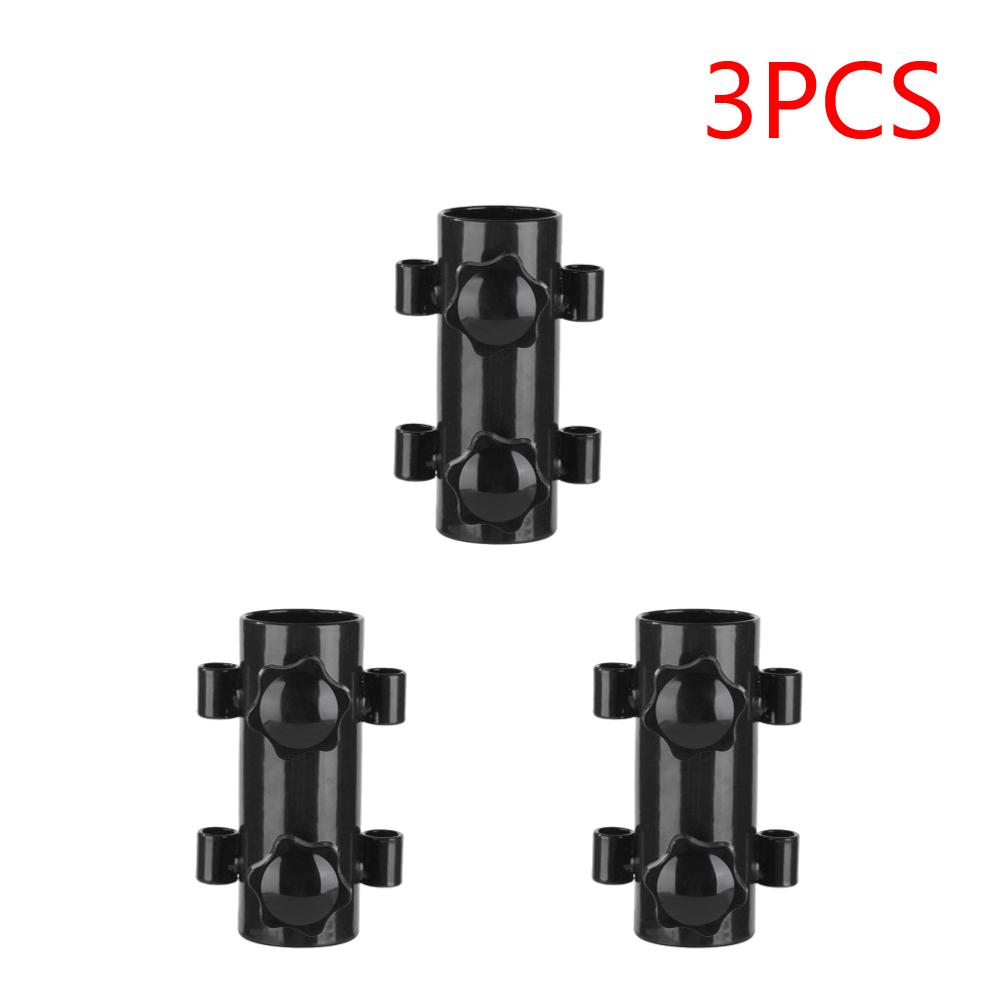 3-5PCS Canopy Rod Holder Adjustable Tent Awning Rod Bracket Stainless Steel Windproof Outdoor Hiking Fishing Tent Accessories