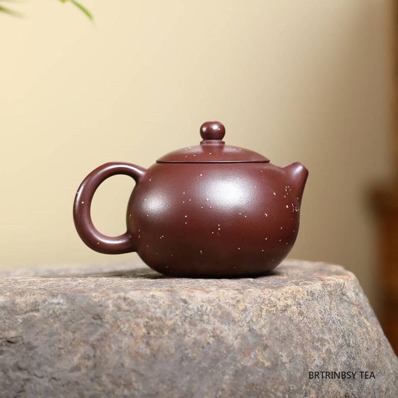 290ml Chinese Yixing Purple Clay Teapot Handmade Xishi Zisha Tea Pot Tradition Household Tea Set Beauty Tea Infuser Kettle