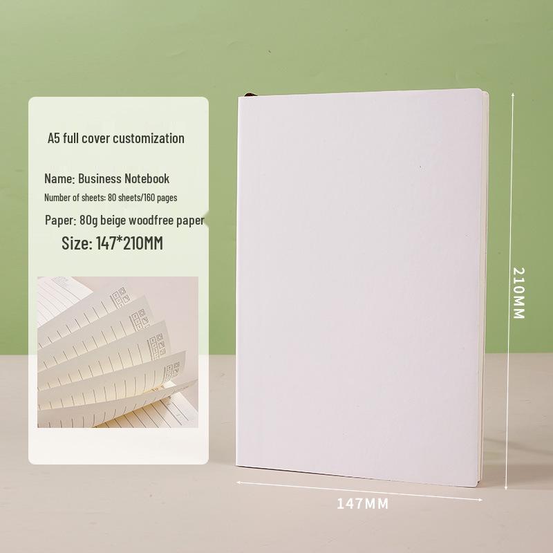 A5 Custom UV Notebook: National Trend City Architecture & University Diary