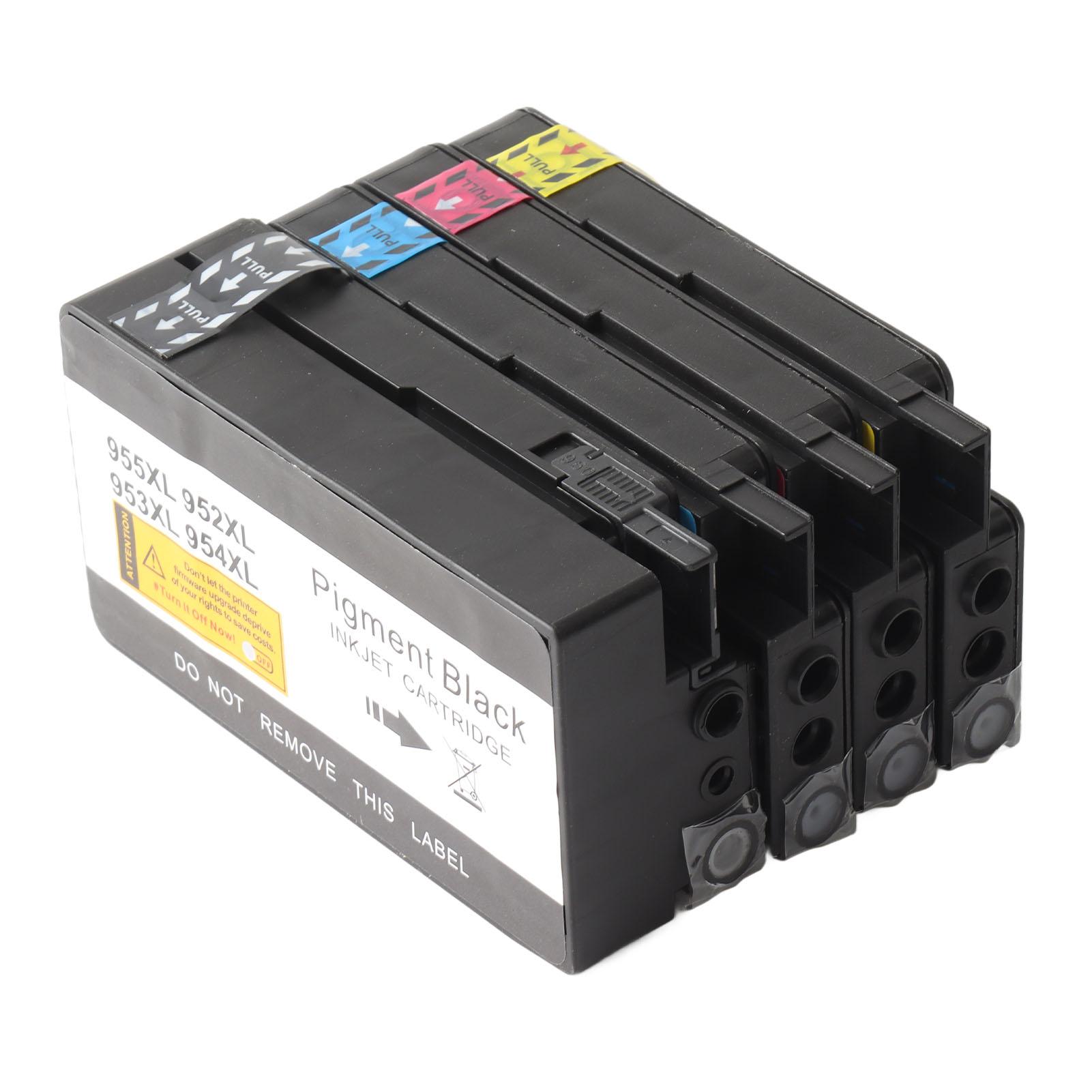 

Printer Ink Cartridge Fluent Printing Smart Chip Practical BK C M Y Ink Cartridge for OfficeJet Pro 8210