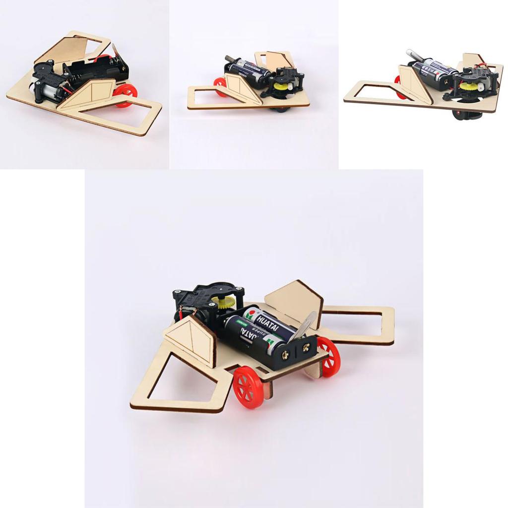 Simulated Obstacle Avoidance Robot Assembly Material Set Children Puzzle Toy For Educational Activities