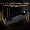 18650/21700 Battery Case 1/2/3/4 Section Battery Holder PC+ABS Fireproof Material DIY Power Bank Accessory Box Contains Shrapnel