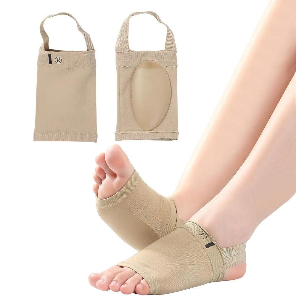 Foot Shock-absorber Arch Pads Insoles Flat Feet Hosiery Pads Foot Arch Pads  Comfort Padding