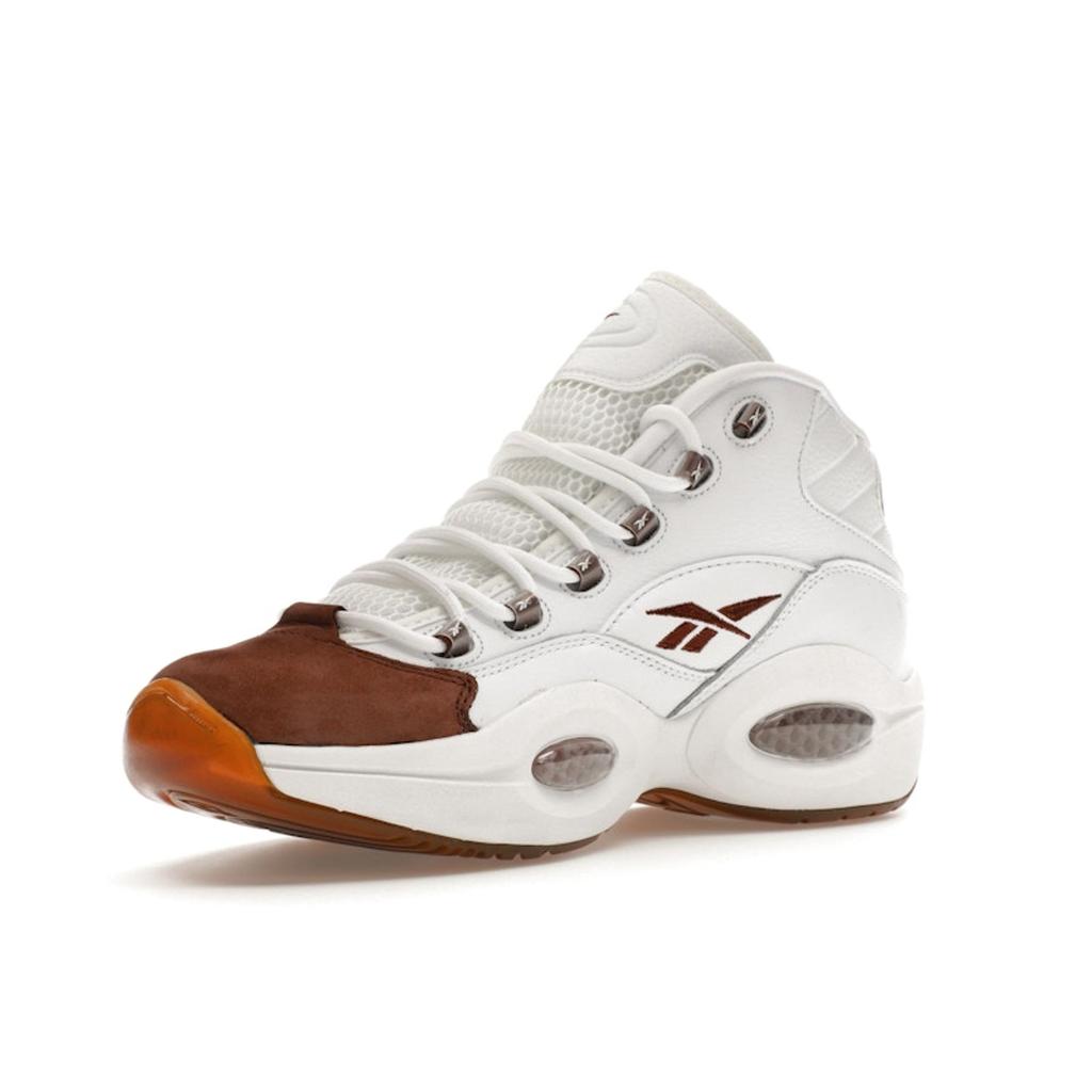 Reebok Adidași Bărbați Question Mid Vârf Mocha Alb Încălțăminte-Alb Alb Măsliniu GX0241
