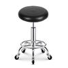 Bar Stool Cover, Elastic Pu Lther Round St Cover, Water Proof Reusable Washable Stool Dust Cover Slipcover For Dia.11-13.7in Chair