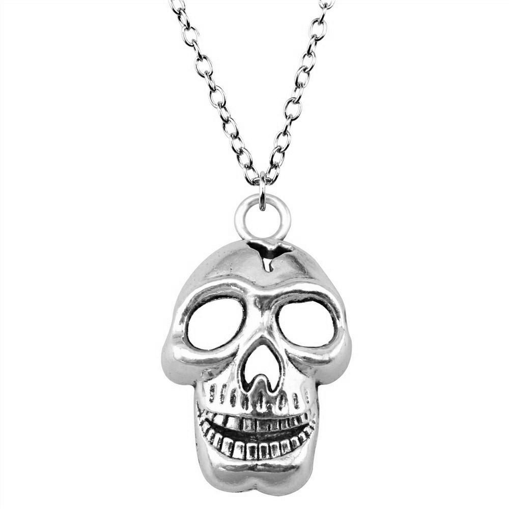 Eagles Gothic Pendant Necklace Gothic Steampunk Halloween Jewelry 45cm or 70cm Long Chain