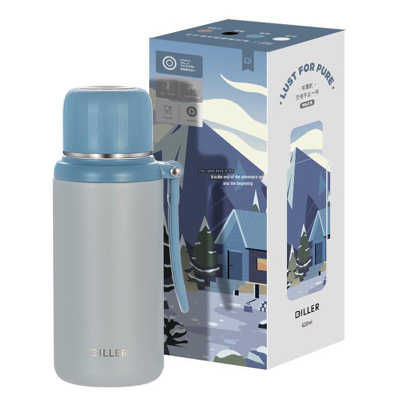 Dilabel Tea Infuser Insulated Bottle
