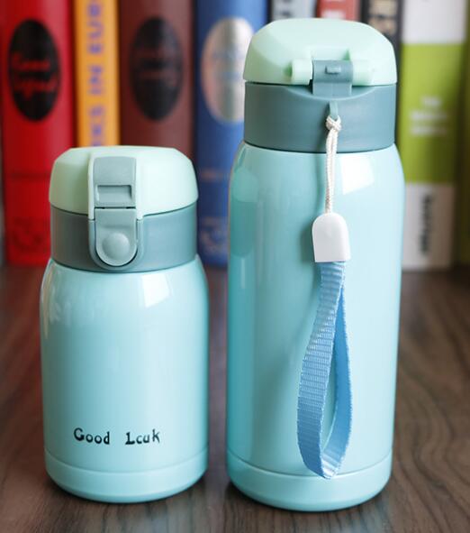 360ml Good Luck Thermo Mug Stainless Steel Vacuum Flasks Thermos Coffee cup Travel Insulated Thermocup Thermal Bottle for Water