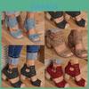 Elegant Women Chunky Block Heels Sandals With Peep Toe And Ankle Strap Buckle