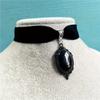 1pc Gothic Black Necklace Collar Choker Retro Vintage Chain Vampire Women's Personality Neck Jewelry