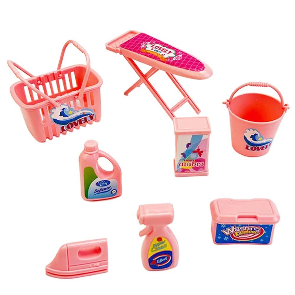 

1:12Мини Мебель Стиральная Машина Диспенсер для Воды Холодильник Набор Платьев для 30см Куклы и 1/6 BJD Кукольного Домика Аксессуары для Игрушек для Девочек