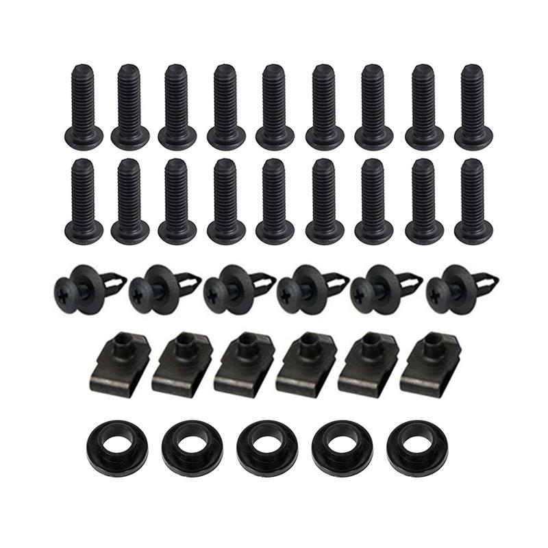 For Suzuki GSX1300R Hayabusa 1999-2007 1 Set Motorcycle Fairing Bolts Kit Black Fairing Bolt Kit