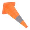 Collapsible Traffic Safety Cone with Reflective Collar Multi Purpose for Car Driving Practice Road Parking