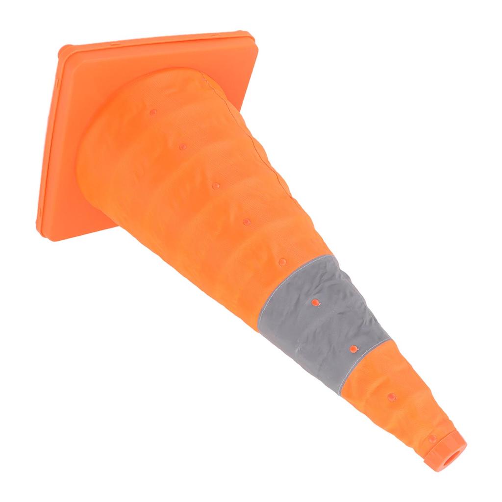 Collapsible Traffic Safety Cone with Reflective Collar Multi Purpose for Car Driving Practice Road Parking