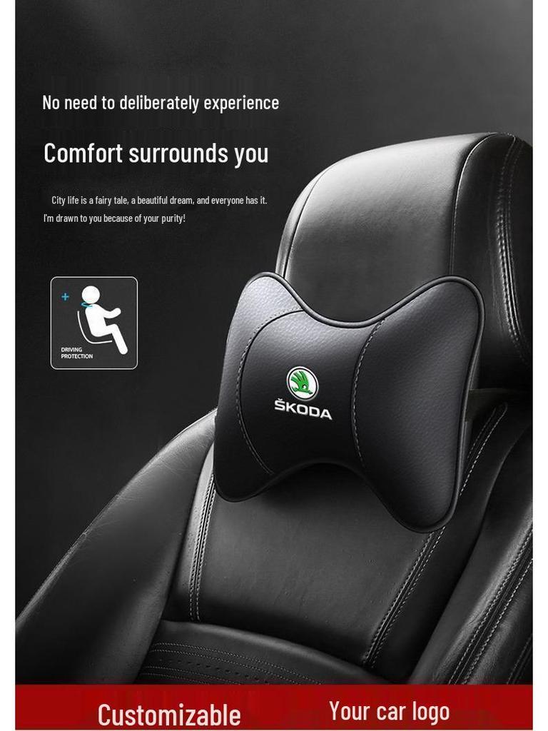 Poduszka Podgłówkowa na Szyję do Skoda Octavia Kamiq Karoq Superb