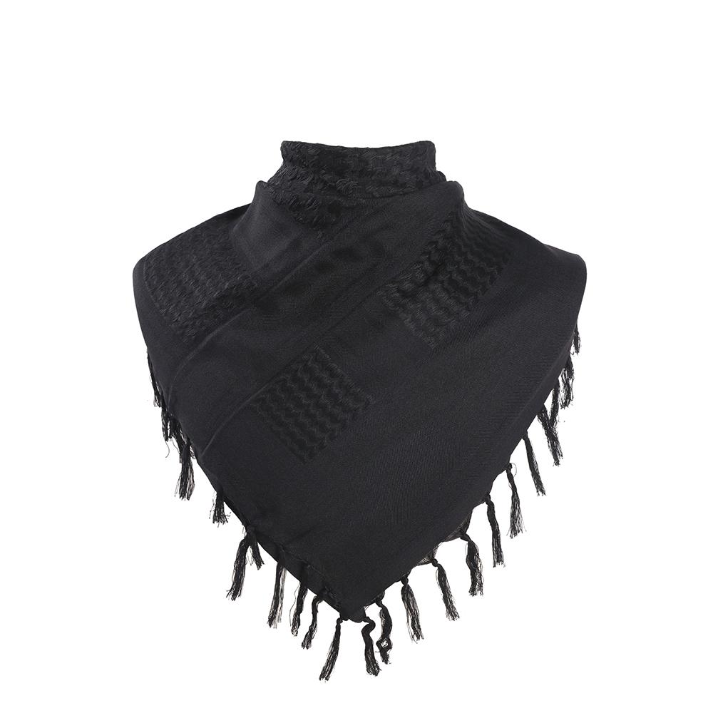 Unisex Winter Thickened Warmth Tactics Arabic Scarf Men's Outdoor Sport Camouflage Fashion Lightweight Check Headband Scarf