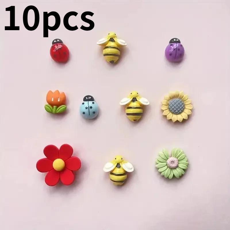 

10pcs Adorable Refrigerator Magnets - Durable & Strong Hold for Kitchen, Office & More - Versatile Home Decor Mothers Day Gift