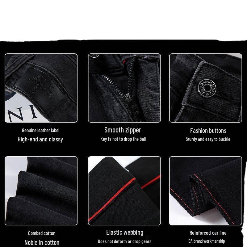 2025 Slim-Fit High-Waisted Skinny Jeans for Plus-Size Women, Velvet-Lined for Winter, Flattering and Comfortable