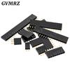 10PCS Single Row Pin Female Header Socket Pitch 2.54mm 1*2p 3p 4p 5p 6p 7p 8p 9p 10p 12p 14p 16p 18p 20p 22p 40p Pin Connector