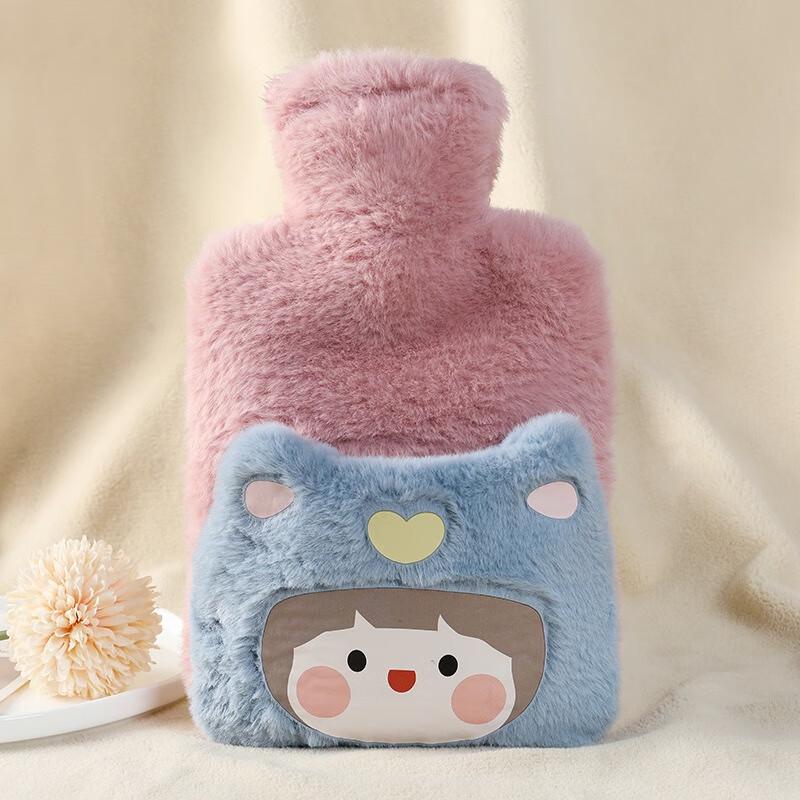 Fumaide Plush Hot Water Bottle Hand Warmer