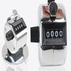 Portable 4 Digit Number Handheld Counter Mini Mechanical Digital Manual Counting