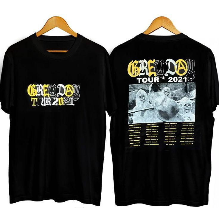 VG59 $uicideboy$ Grey Day Tour 2021 Футболка Все размеры S-4XL Унисекс Футболка S