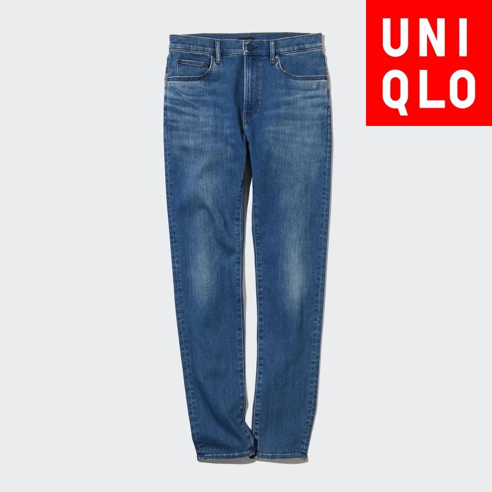 

ДЖИНСЫ УЗКОГО КРОЯ UNIQLO HEATTECH УЛЬТРАСТРЕЙЧ 09 BLACK/MEN 38