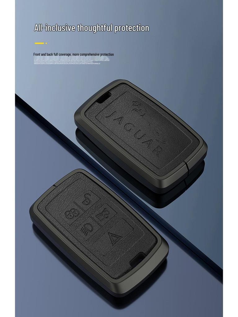 Jaguar Schlüsselhülle für 2022-2024 XEL/XFL/FPACE/XF/EPACE/XE Metallschale