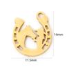3 PCs 304 Stainless Steel Charms Hollow Boot/Horseshoe/Hat/Lip/Boxing glove Western Cowboy Pendants DIY Necklace Jewelry Making