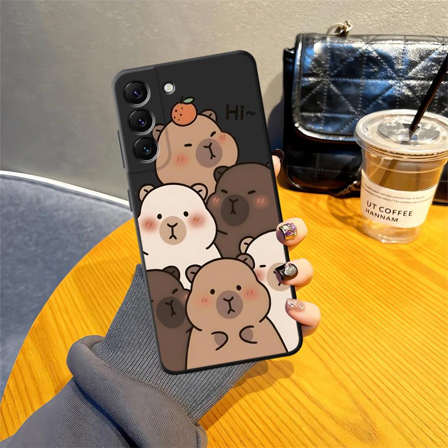 

Cute Capybara Phone Cover Case for Samsung Galaxy A55 A57 A06 A37 A12 A53 A73 A05 A52 A23 A25 A51 A70 A15 A13 A16 A41 A50 A36 Galaxy A10e