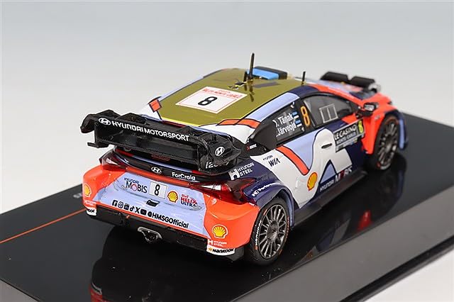 Ixo Hyundai i20 N Rally 1 2025 Monte Carlo Rally 1/43 #8 O. Tänak/M. Järveoja
