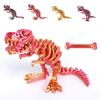 Rotatable 3D Printed Crystal Dinosaur Crystal 3D Articulated Dinosaur Toys  Landscaping Decoration