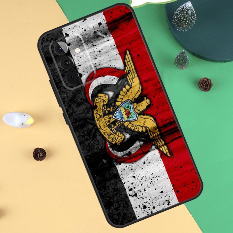 Yemen Flag Coat of Arms Case For Samsung Galaxy A32 A52 A12 A14 A34 A54 A51 A71 A15 A25 A35 A55 A53 A33 A13 Cover