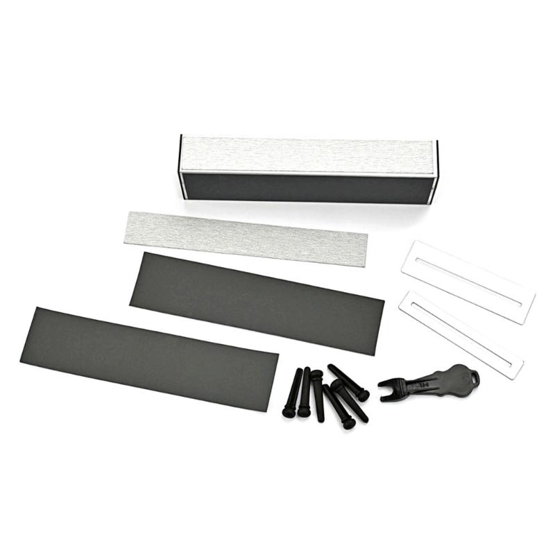 Guitar Fret Leveler Beam Leveling Bar, Fingerboard Guard Protector, Sanding Paper Guitar Fingerboard Luthier Tools Set 1