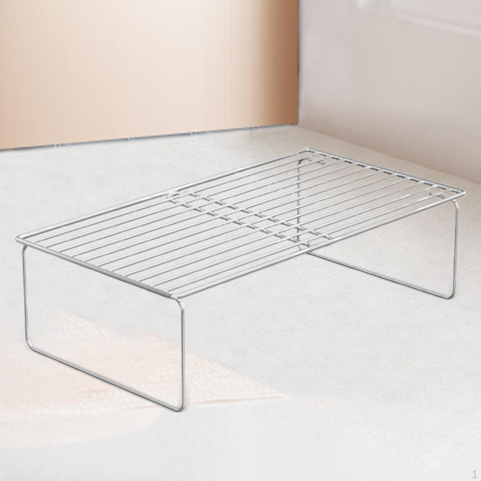 Органайзер для полок морозильной камеры, штабелируемый стеллаж, органайзер для шкафа-кладовой 30cmx19.5cmx8.5cm