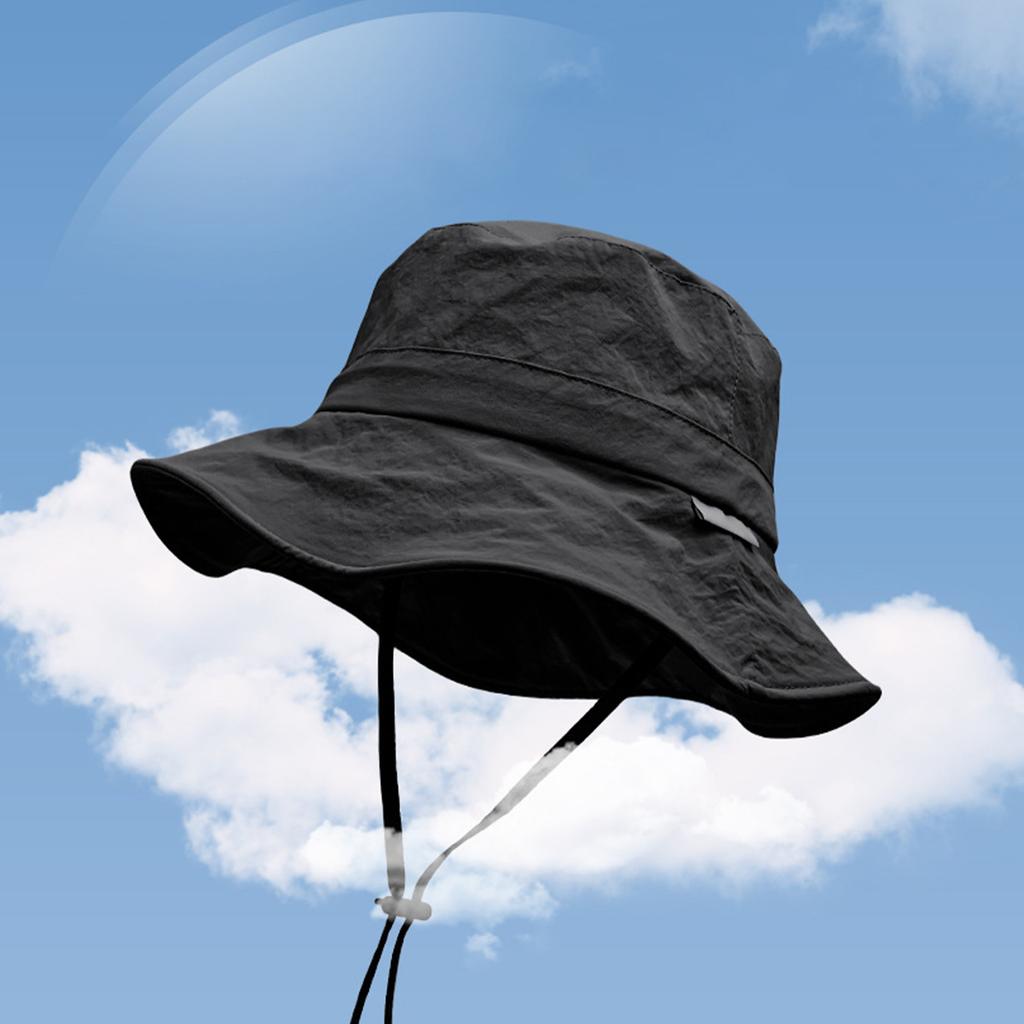 UV Protection Summer Hiking Fisherman Hat Sun Shade Quick Dry Camping Cap Foldable Hat for Travel Fishing