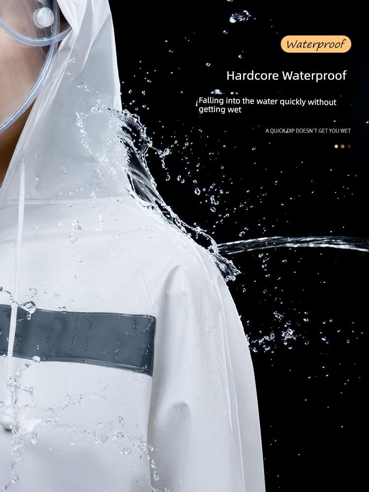 Raincoat Women's Long Full Body Rainproof Single Integrated Adult Outwear Electric Car Battery Car Special Poncho