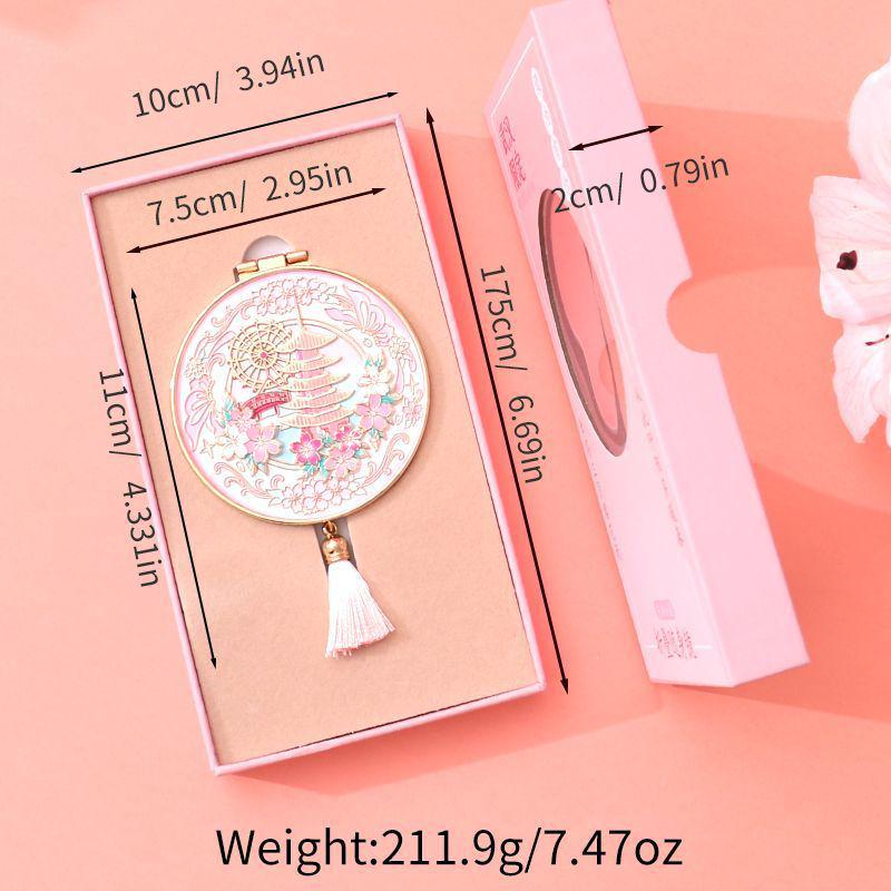Xianci Palace Museum Retro Court Style Handheld Makeup Mirror