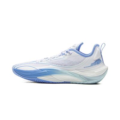 Li Ning Hurricane Lightning Full Palm Technology Laufschuhe Herren Basketballschuhe Standard-Weiß ABAU083-8