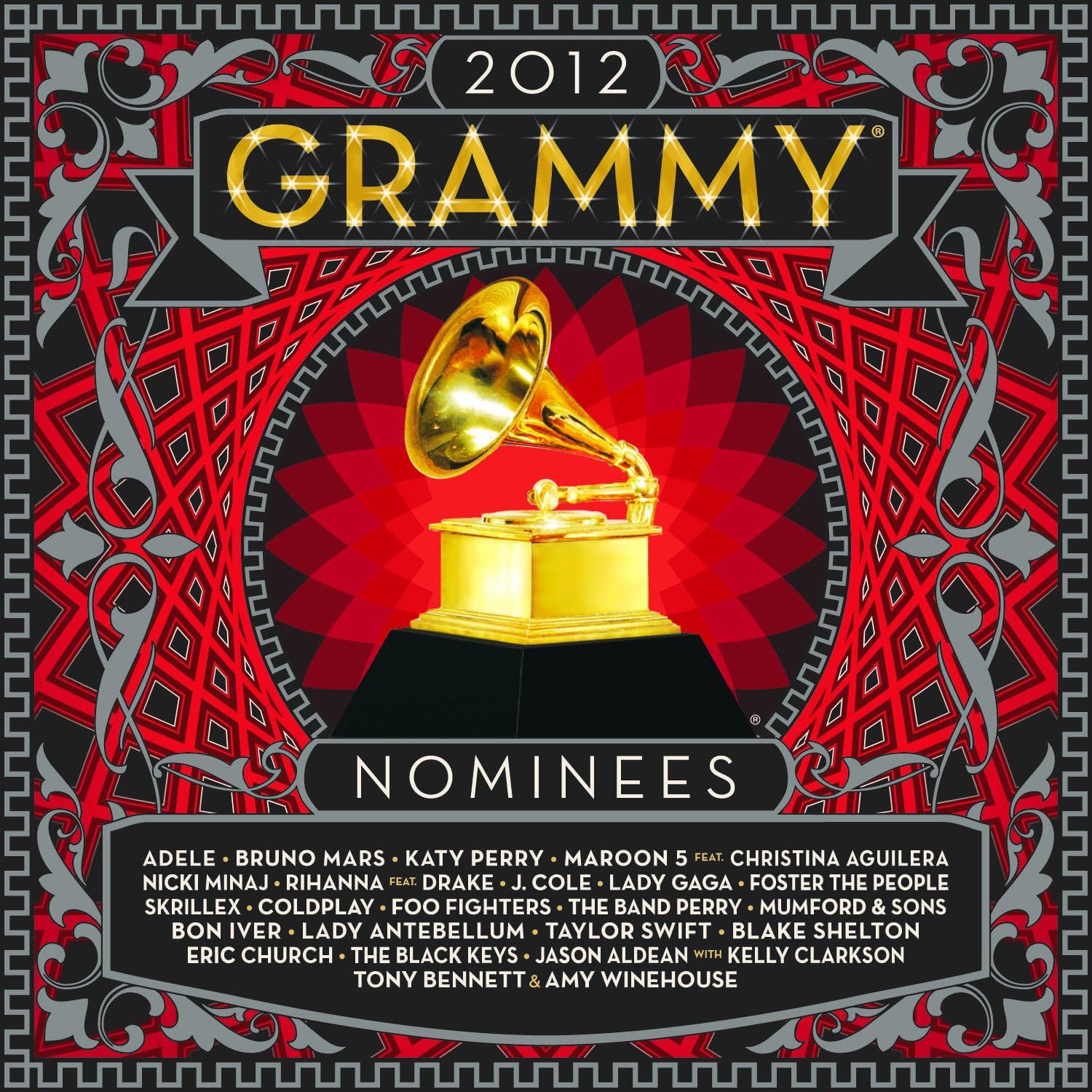 

CD VARIOUS - 2012 Grammy Nominees UICU1218PROMO GRAMMY Japan ObiPop Used