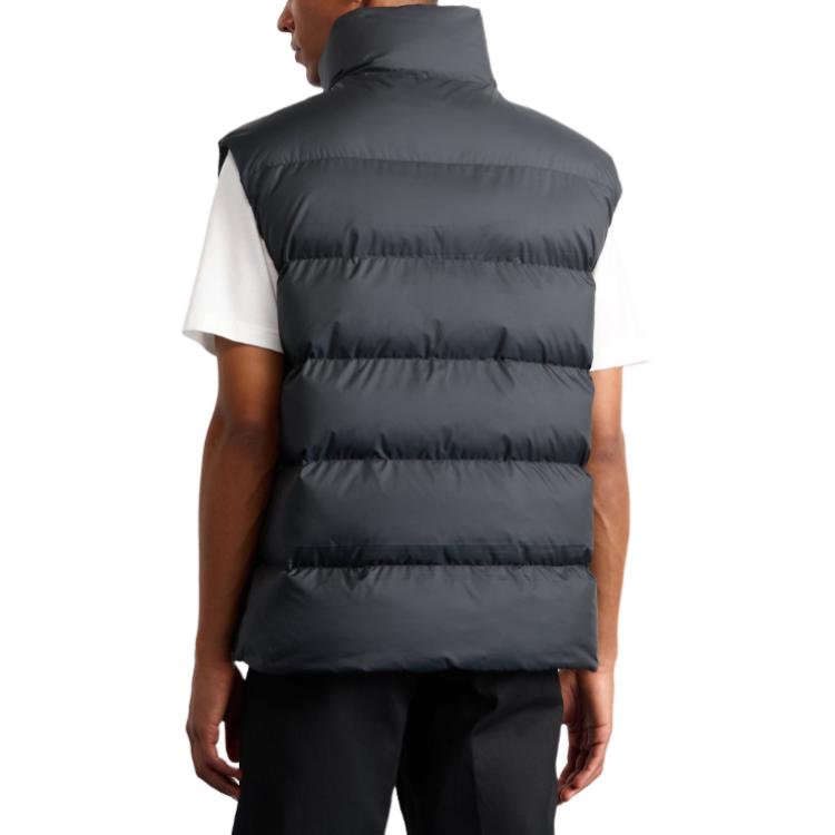 Adidas Originals Logo Stand Collar Loose Vest Men Vests Black IY3399